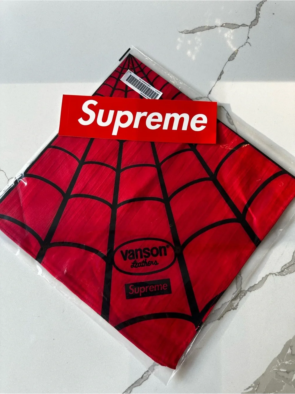 SS2026 Red Spider-Man Bandana